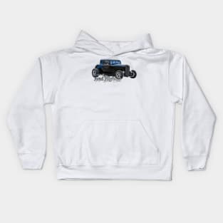 1932 Ford Highboy Five Window Coupe Kids Hoodie